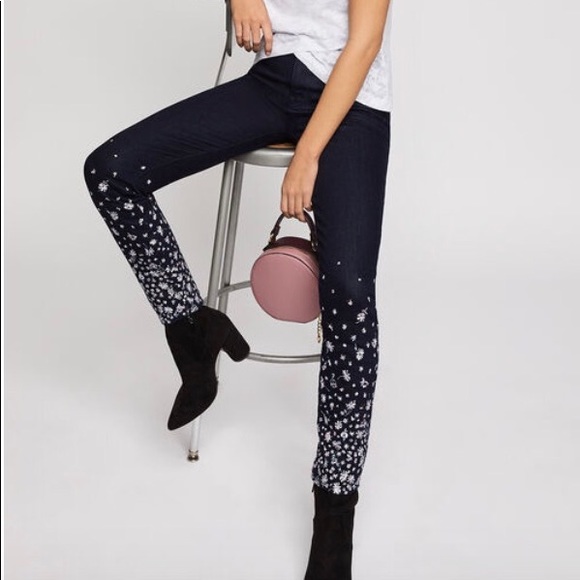 BCBGeneration Skinny Jean in Dark Denim - Picture 2 of 5